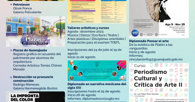 Conoce y forma parte de la oferta cultural UG 