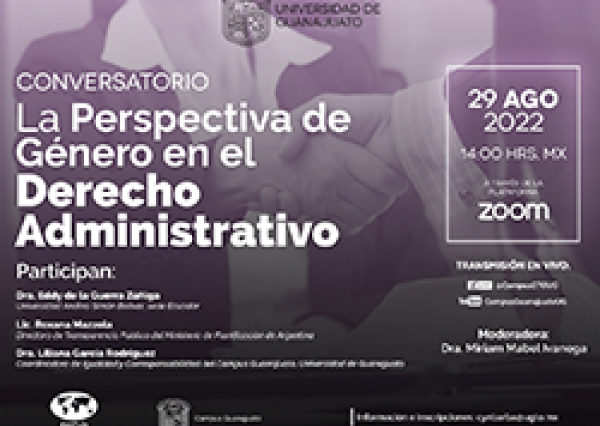 Impulsa Campus Guanajuato conversatorio sobre la Perspectiva de Género en el Derecho Administrativo 