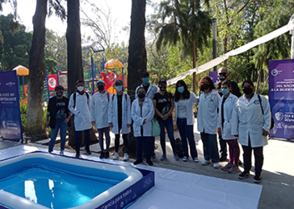 Estudiantes y profesores del CNMS participaron en la conmemoración del Día Estatal de la Mentefactura Guanajuato 