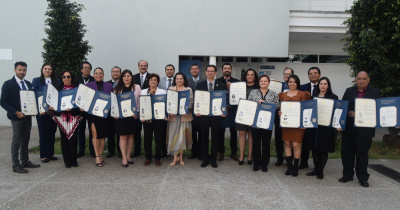 Entregan títulos a la primera generación de la Maestría en Docencia Universitaria para la Educación Digital