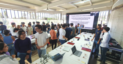 Presentan 120 prototipos en el Electro Week 2023: espacio innovador para el aprendizaje y enseñanza de la ciencia 