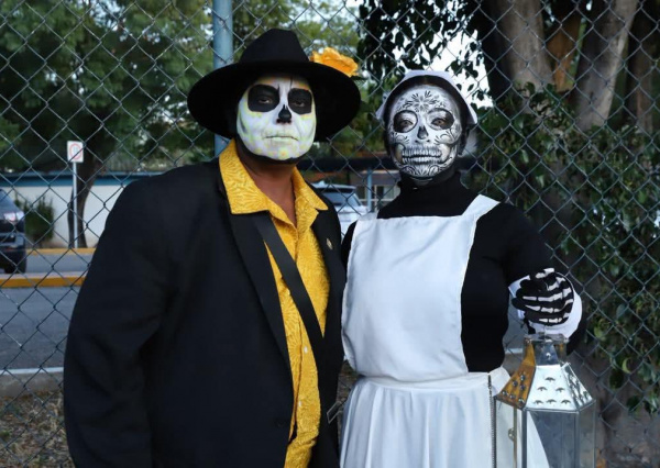 Reúne a más de 10 mil personas la marcha de catrinas, iniciativa de la ENMS Salamanca