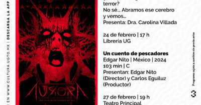 Sé parte del 20 Festival Internacional de Cine de Horror Aurora y de la Agenda Cultura UG