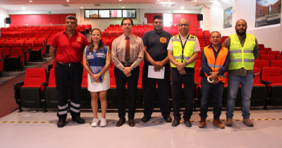 Participa Campus Guanajuato de la UG en el Simulacro Nacional 2025