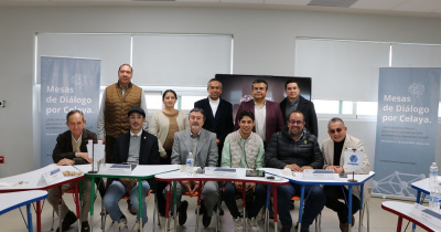 Sede Juan Pablo II del Campus Celaya – Salvatierra UG fungió como sede de “Mesas de Diálogo por Celaya” 