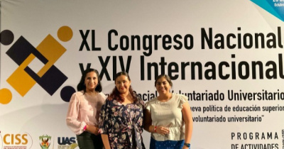 Exponen en Congreso Internacional modelo de Servicio Social Universitario de la UG 