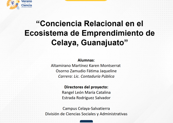 Estudiantes presentan proyecto para entender y fortalecer el ecosistema emprendedor en la región