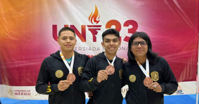 Selectivo de Karate-Do UG se viste de oro, plata y bronce en Universiada Nacional 2023 