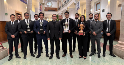 Equipos de Litigación Oral de la UG destacan en la Competencia Universitaria de Litigación Penal Adversarial 2024