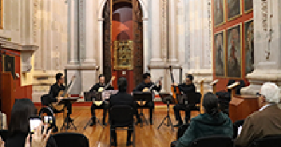 Se presenta con éxito el Cuarteto de Guitarras del Campus Guanajuato de la UG 