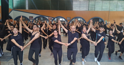 Comparte BAFUG clase magistral con integrantes del Grupo Folklórico de la ENMS de Irapuato