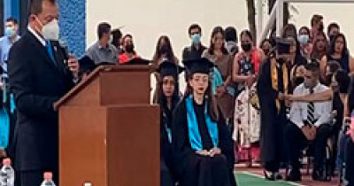 Se llevó a cabo en la ENMS Silao ceremonia de fin de cursos 