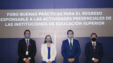 UG participa en foro para conocer y compartir buenas prácticas para el retorno a actividades presenciales