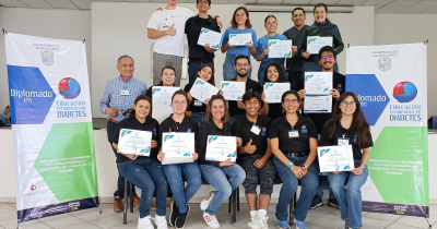Concluye actividades vigésima sexta generación del Diplomado en Educación Terapéutica en Diabetes del Campus León 