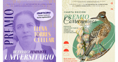 Convoca UG Campus Guanajuato a participar la 4a edición de los Premios “Correcaminos” y “Elena Torres Cuellar”