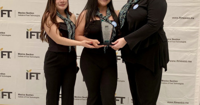 Innovación con sello UG: alumnas de Ingeniería en Alimentos reciben mención honorífica en el IFT 2025 