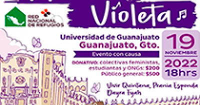 Llega la “Marea Violeta” a la Universidad de Guanajuato