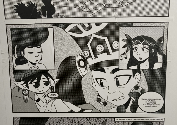 “De los mayas al manga”, una fusión creada por estudiantes UG de Artes Digitales