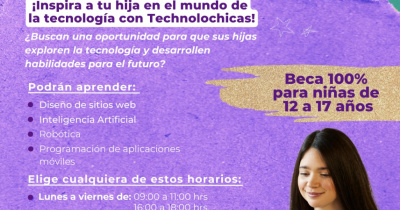 Estudiantes de la ENMS de Salamanca concluyen con éxito el programa “Tecnolochicas”, patrocinado por Fundación Televisa