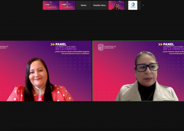 CNMS realiza panel virtual “Las niñas y las mujeres en la ciencia: ¿Cómo impulsar desde el Nivel Medio Superior una participación cotidiana?” 