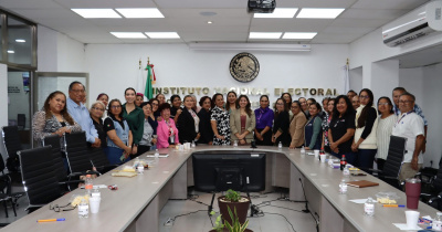 Profesor investigador de la ENMS Salamanca colabora con el Instituto Nacional Electoral (INE) Tabasco