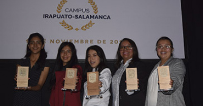 Otorga el Campus Irapuato-Salamanca preseas por mérito universitario a 163 estudiantes