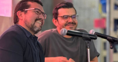 Carlos Ramírez Vuelvas presentó su poemario Música silenciosa de las cosas en la FILUG