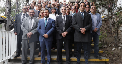 Reconocen trayectoria del Dr. Salvador Hernández y del Dr. Gabriel Segovia, referentes internacionales en el área de Química 