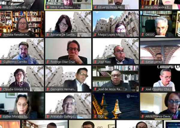 Analizan modelos de organización de las universidades con asesoría del Dr. Luis Montaño Hirose