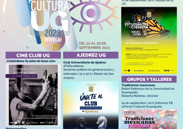 UG invita a vivir las Fiestas Patrias con su agenda cultural 