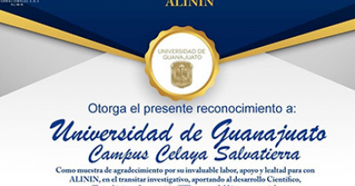 Alianza internacional de investigación otorga reconocimiento a la UG Campus Celaya-Salvatierra 