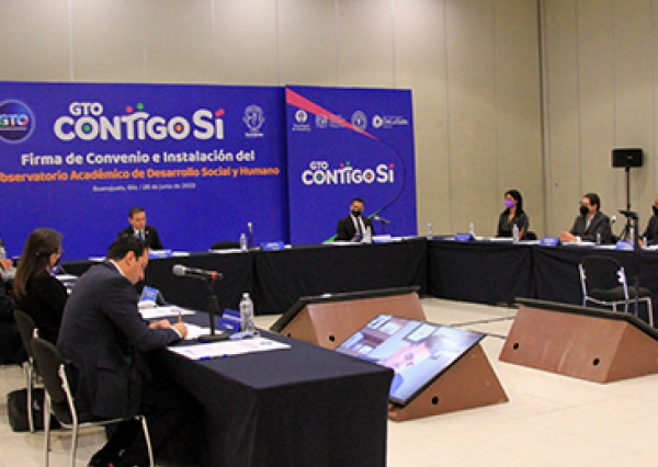 UG forma parte del Observatorio Académico de Desarrollo Social y Humanos para el Estado de Guanajuato 