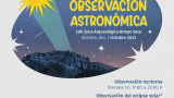 Departamento de Astronomía UG invita a presenciar el eclipse solar anular en zona arqueológica de Arroyo Seco 