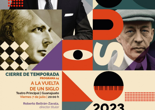 OSUG cerrará temporada con obras de Rachmaninov, Bartók y Víctor Ibarra 