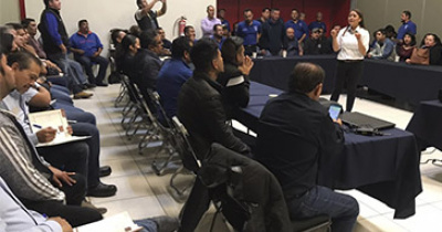 Capacitan a personal de vigilancia de la UG en prevención y violencia de género