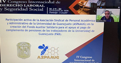 Participa la ASPAAUG en el IV Congreso Internacional de Derecho Laboral y Seguridad Social
