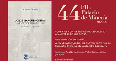 UG será parte de la 44ª Feria del Libro del Palacio de Minería 