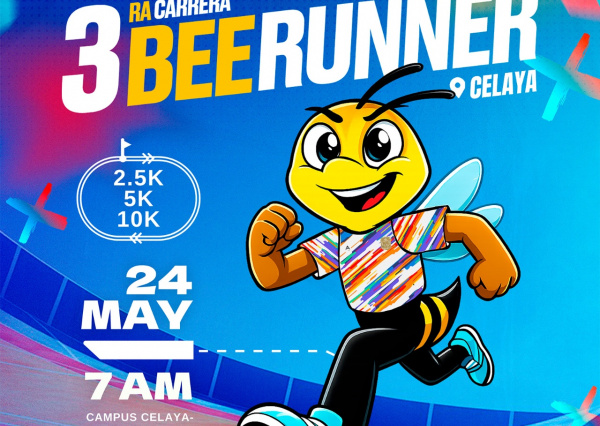 Campus Celaya-Salvatierra fomenta la inclusión y el deporte en la tercera edición de la Carrera Bee Runner 2026