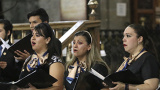 Coro de la UG y Coro de la Universidad de Princeton unen sus voces en el Templo de la Compañía