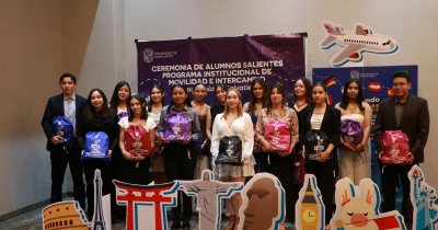 Campus Celaya-Salvatierra despide a las “abejas viajeras” que representarán a la UG en tres continentes