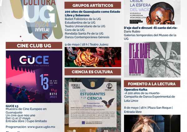 UG conmemora 200 años de Guanajuato como Estado libre y soberano a través de su agenda cultural