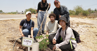 Con siembra de árboles, conmemora UG el Día Mundial del Medio Ambiente