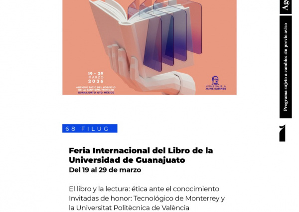 UG invita a su 68ª Feria Internacional del Libro con un amplio programa cultural y académico