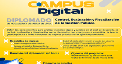 Promueve UG mejoras a la gestión pública con diplomado en control, evaluación y fiscalización