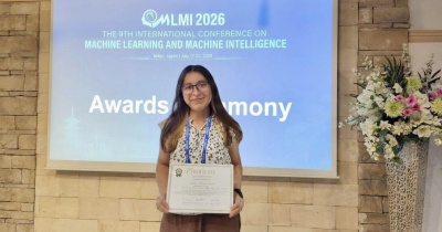 Reconocen en Japón a estudiante UG por proyecto para detectar virus en tomates mediante redes neuronales artificiales