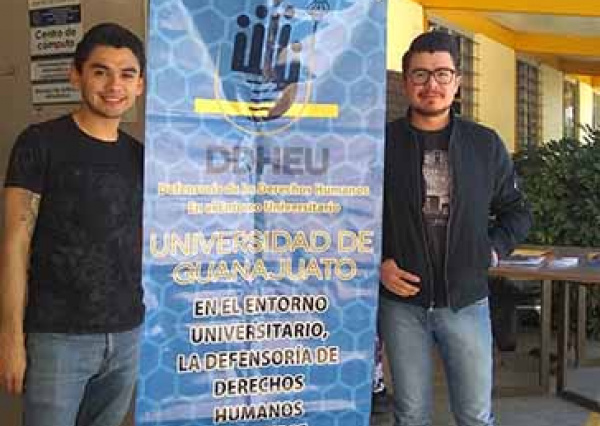 Llevan “Travesía por la paz” a sedes de la UG 