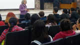 Dialogan estudiantes del nivel medio superior con investigadora en matemáticas 