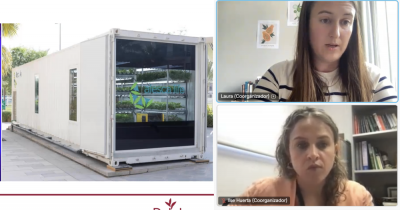 Dra. Laura Bautista promueve técnica de cultivo innovadora 