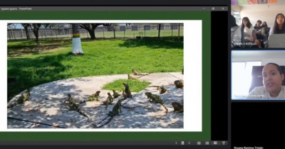 Se realiza el primer intercambio de “Clase Espejo” entre la UG y la Universidad de Colima con el tema “Proyectos Ambientales” 