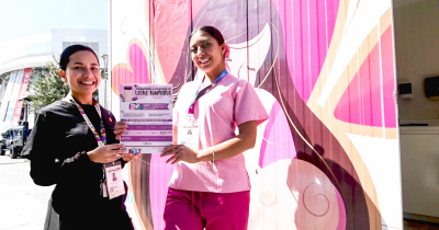 Estudiantes UG impulsan la lactancia materna en la Feria Estatal de León 2026